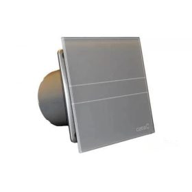   Cata E-100MST szellőztető ventilátor, metakrilát előlappal, utószellőztető funkcióval, ezüstszürke, 100mm