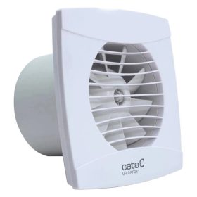   Cata UC-10 Timer szellőztető ventilátor, utószellőztető funkcióval fehér, 100mm