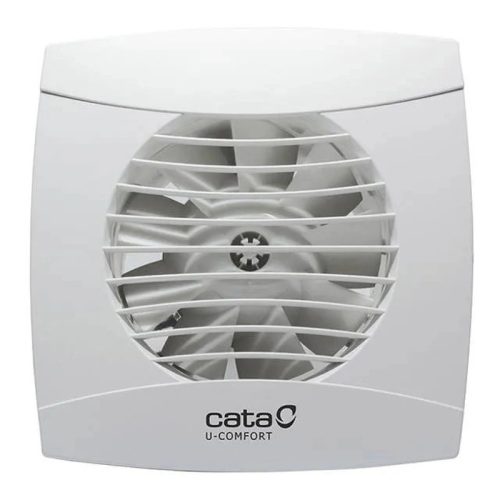Cata UC-10 Timer szellőztető ventilátor, utószellőztető funkcióval fehér, 100mm
