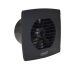 Cata UC-10 Timer BK szellőztető ventilátor, utószellőztető funkcióval, fekete, 100mm