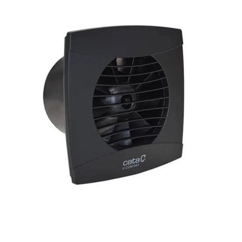 Cata UC-10 STD BK szellőztető ventilátor, fekete, 100mm