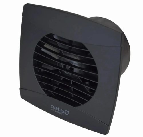 Cata UC-10 STD BK szellőztető ventilátor, fekete, 100mm