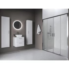 Blix II NBLDP4 180 zuhanyajtó krómhatású+transparent