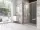 Blix BLDP4-140 zuhanyajtó szatén+transparent *