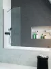 Modo New Black PNJ II fekete kádparaván 60 átlátszó