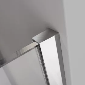   Modo New Brushed Copper PNJ II szálcsiszolt réz kádparaván 80 átlátszó