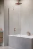 Modo New Brushed Copper PNJ II szálcsiszolt réz kádparaván 80 átlátszó