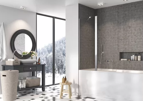 Nes PND II kádparaván 130 átlátszó jobbos