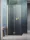 Nes Brushed Gold Walk-in KDD-B szálcsiszolt arany zuhanyfal 100 átlátszó jobbos