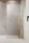 Nes Brushed Gold Walk-in KDD II szálcsiszolt arany zuhanyfal balos