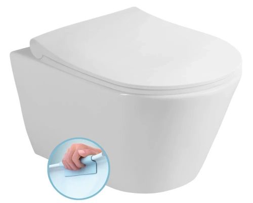 SAPHO AVVA RIMLESS fali WC, 53x36cm 100314 