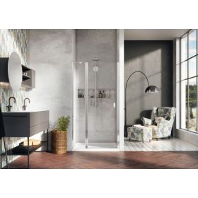 Nes DWJ II zuhanyajtó 100 átlátszó jobbos