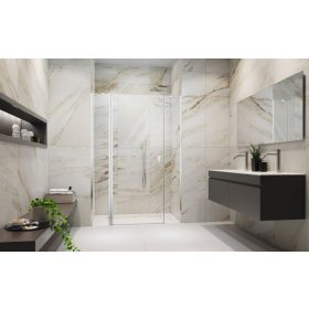 Nes DWJS zuhanyajtó 120 átlátszó jobbos