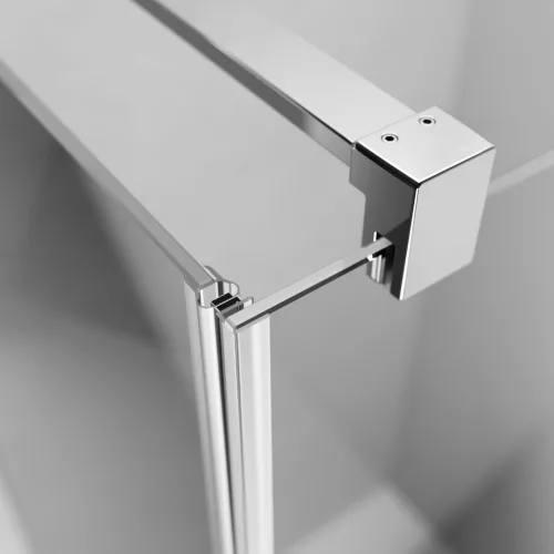 Nes PTJ szögletes zuhanykabin 90×100J átlátszó, jobbos, ajtó a rövidebb oldalon