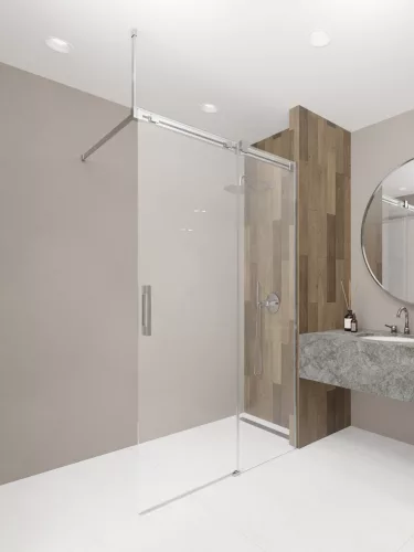 Espera Pro Walk-in zuhanyfal 140 jobbos átlátszó