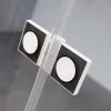 Essenza Pro White PDD íves fehér zuhanykabin 90x90 átlátszó