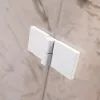 Essenza Pro White PDD íves fehér zuhanykabin 100x90 átlátszó