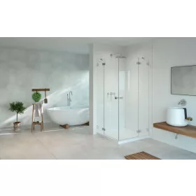 Essenza Pro KDD szögletes zuhanykabin 80x100 átlátszó