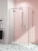 Essenza Pro KDJ szögletes zuhanykabin 80x100 átlátszó jobbos