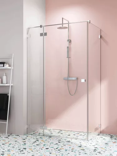 Essenza Pro KDJ szögletes zuhanykabin 110x110 átlátszó balos