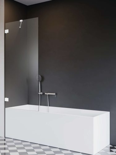 Essenza Pro White PNJ II fehér kádparaván 90 átlátszó