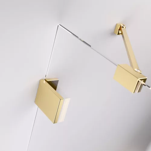 Essenza Pro Gold PNJ II arany kádparaván 90 átlátszó