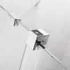 Furo KDJ szögletes zuhanykabin 120x90 átlátszó balos