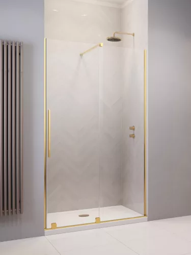 Furo Gold DWJ arany zuhanyajtó 130 átlátszó jobbos