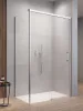 Idea KDS szögletes zuhanykabin 110x110 átlátszó jobbos