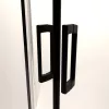 Premium Pro Black PDD íves fekete zuhanykabin 100Bx100J