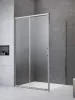 Premium Pro KDJ szögletes zuhanykabin 120x90 átlátszó jobbos