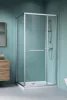 Alienta SD II szögletes zuhanykabin 90x80 átlátszó
