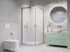 Alienta A íves zuhanykabin 80x80 átlátszó