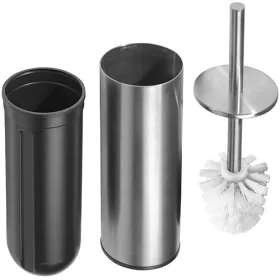   BEMETA NEO álló WC kefetartó. fehér kefe. 95x380x95mm. inox/matt