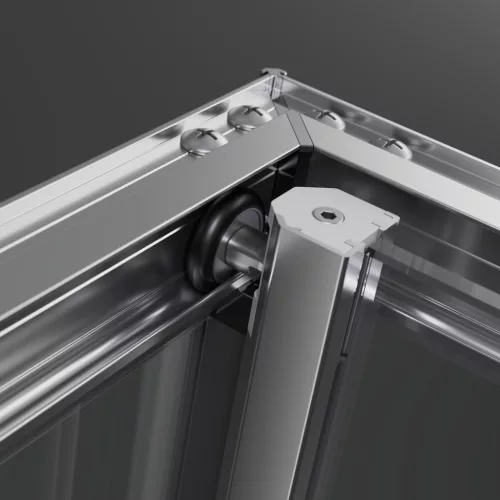 Alienta D szögletes zuhanykabin 80x80 átlátszó