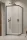 Alienta Brushed GunMetal C/D szögletes szálcsiszolt fegyvermetál zuhanykabin 80x90 átlátszó