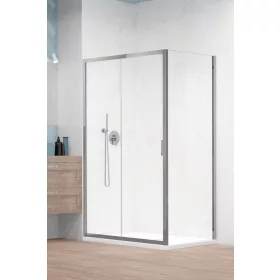 Alienta DWJ+S szögletes zuhanykabin 110x80 átlátszó