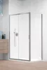 Alienta DWJ+S szögletes zuhanykabin 130x90 átlátszó