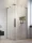 Furo SL Brushed Nickel KDD szögletes szálcsiszolt króm zuhanykabin 110x80 átlátszó