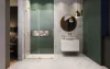 Furo SL Gold Walk-in arany zuhanyfal 80 átlátszó jobbos