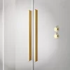 Furo SL Gold Walk-in arany zuhanyfal 80 átlátszó jobbos