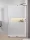 Furo SL Brushed Copper Walk-in szálcsiszolt réz zuhanyfal 80 átlátszó jobbos