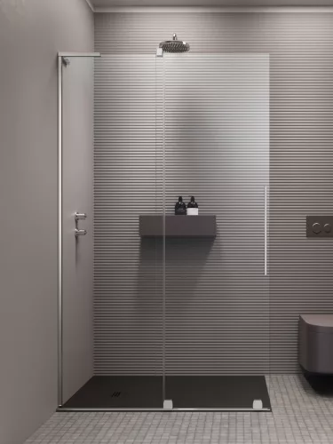 Furo SL Walk-in zuhanyfal 90 átlátszó jobbos