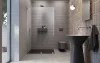 Furo SL Walk-in zuhanyfal 100 átlátszó balos
