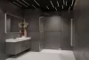 Modo SL II Walk-in zuhanyfal 100 átlátszó jobbos