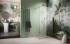 Modo F II Brushed Gold Walk-in szálcsiszolt arany zuhanyfal 60 átlátszó