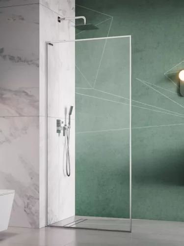 Modo F SL ﻿II Walk-in zuhanyfal 50 átlátszó jobbos