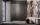 Modo F SL II Brushed Copper Walk-in szálcsiszolt réz zuhanyfal 80 átlátszó jobbos