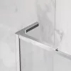 Modo F SL II Black Walk-in fekete zuhanyfal 100 átlátszó jobbos