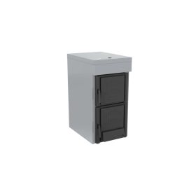   Hunor LX5 szilárdtüzelésű öntöttvas kazán, 5 tagos, 28kW (10720366)